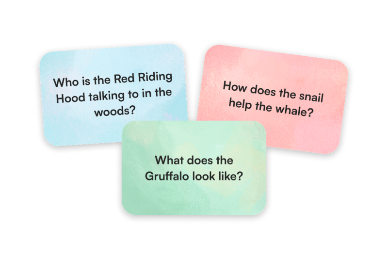 Lestori interface showing how to add custom questions to books